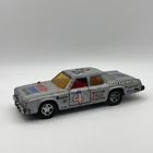 VINTAGE MATCHBOX SUPER KINGS PLYMOUTH GRAN FURY RACING CAR #4 DIECAST LESNEY D5