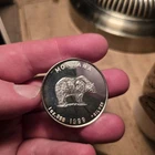 1988 Montana Mining Second Century Collector Bullion 1 Oat .999 Round 1988 Proof