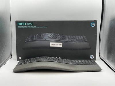 Logitech ERGO K860 Wireless Keyboard - Black