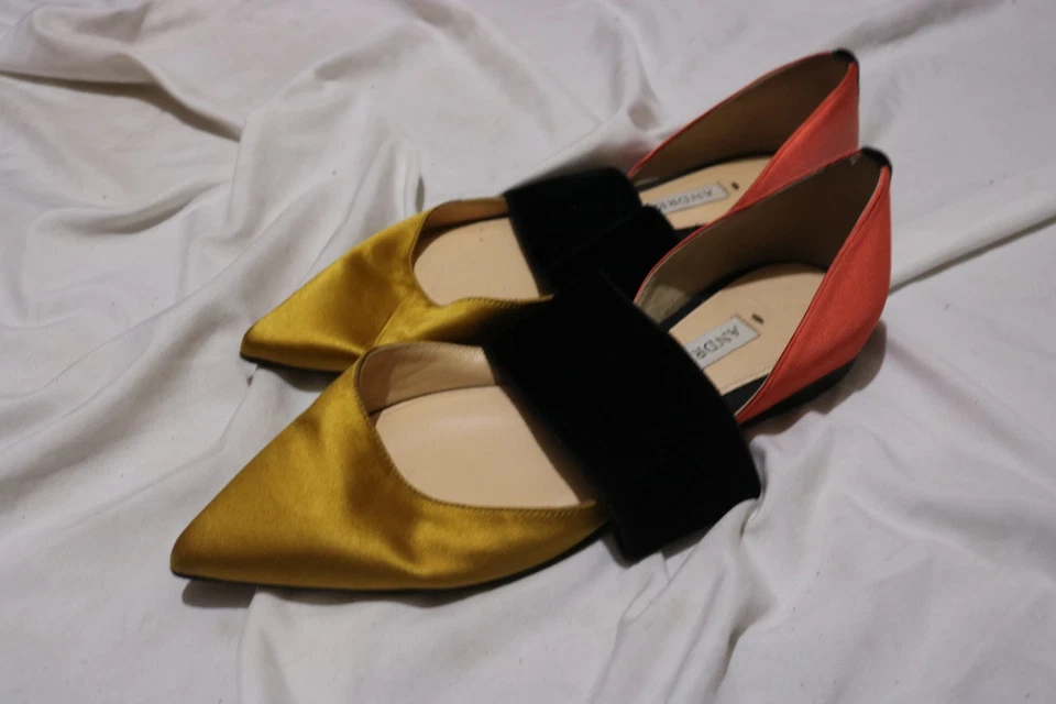 Vintage Andrea Gomez Authentic Italian Flats  EU Size 36 US Size 6 - Image 2 of 4