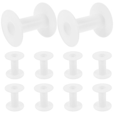 Jeanoko 40pcs Porte-Fil De Canette De Broderie En Silicone Souple Porte-Fil De Bobine Huggers Clip Bobines De Fil économiseur De Bobine De Bobine De Couture économiseurs De Bobine Empêchent