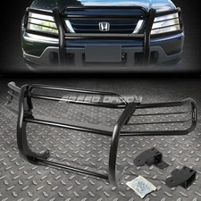 FOR 97-01 HONDA CRV CR-V BLACK COATED MILD STEEL FRONT BUMPER BRUSH GRILLE GUARD