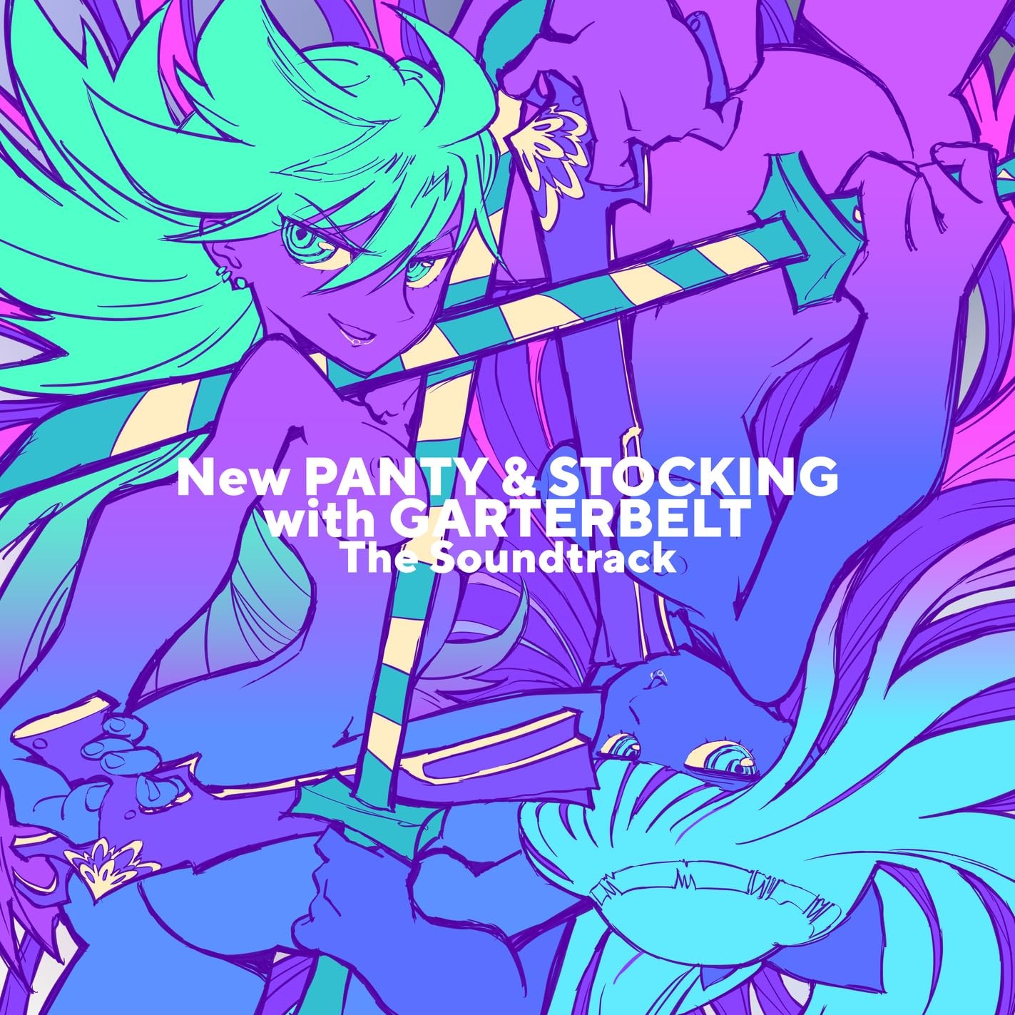 New PANTY & STOCKING with GARTERBELT The Soundtrack  From Japan CD 31tracks