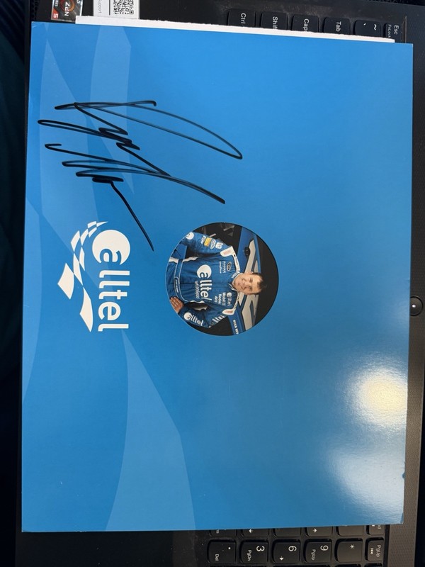 Ryan Newman Signed/ Autographed #12 Alltell Hero Card