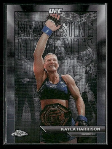 Kayla Harrison 2026 Topps Chrome UFC Manifesting Moments #MM-5 UFC q