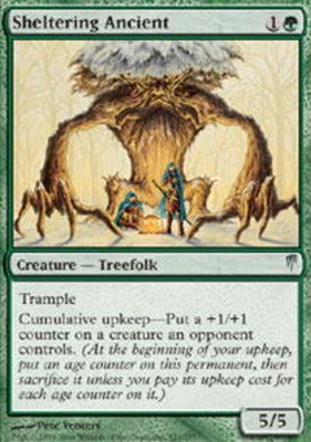 1x Sheltering Ancient MTG - ColdSnap - NM-Mint