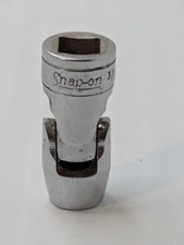 Snap-on Tools FU12A 3/8" Drive 12  SAE 3/8" Shallow Universal Swivel Socket USA 