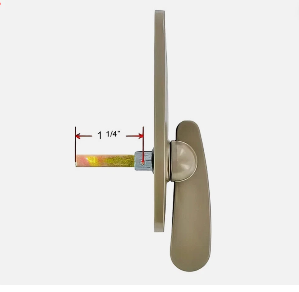 Andersen Tribeca Style - Защелка для Большого Пальца Скользящей Двери - Цвет Камня БЕСПЛАТНАЯ ДОСТАВКА - Изображение 2 из 4