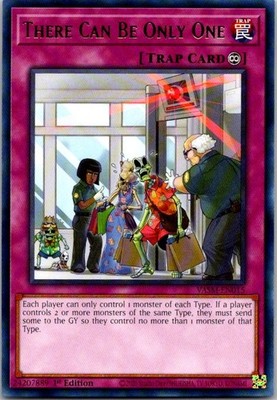 2023 Yu-GI-Oh Valiant Smashers 1st Ed #VASM-EN015 There Can Be Only One