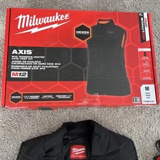 Milwaukee F300B-21M AXIS Women s Heated Black Vest Kit - NWT