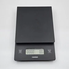 Hario V60 Drip Scale Black VST-2000 Timer and Coffee Espresso Scale