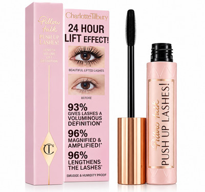 Charlotte Tilbury PILLOW TALK PUSH UP LASHES MASCARA Super Black 10 ML FULL SIZE