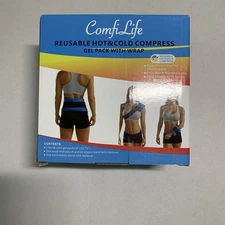 ComfiLife 2 Hot & Cold Gel Packs Reusable Microwavable Or Freezable Instant Wrap