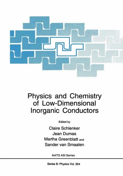 C. Schlenker (U. A.) | Physics And Chemistry Of Low-Dimensional Inorganic...-image