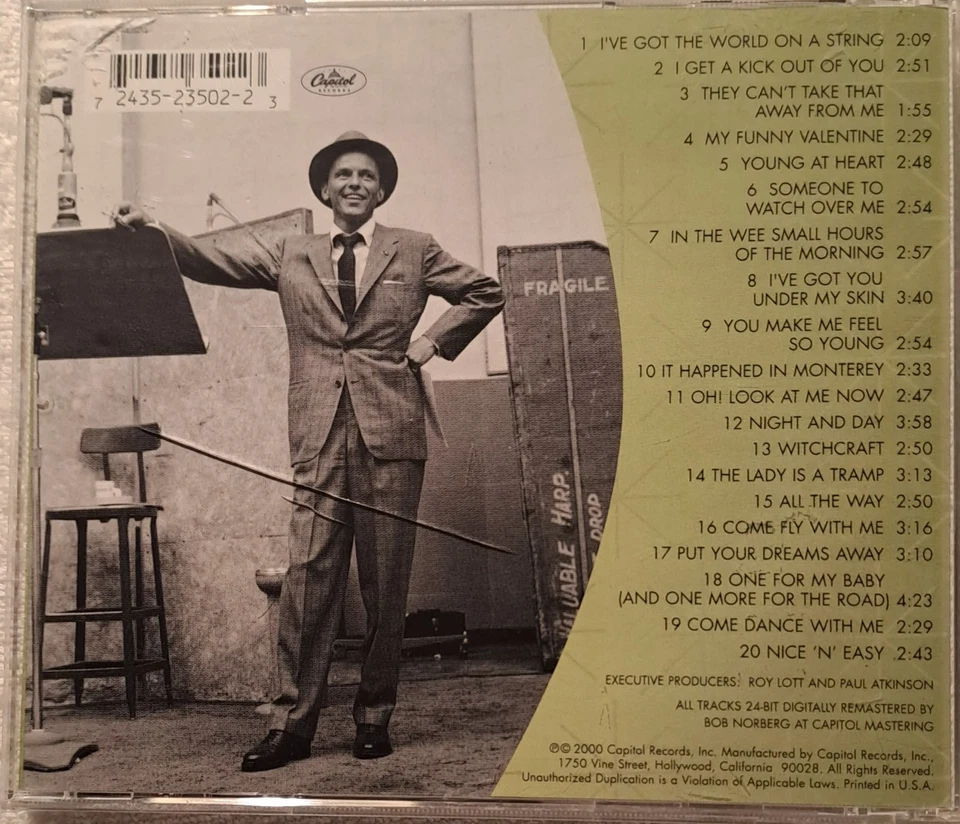 Kleines Frank Sinatra-Paket (3 CDs): Classic Sinatra & Blue Heaven - Bild 4 von 4