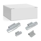 100 Pcs ASSORTMENT CLIP-ON WHEEL WEIGHT BALANCE P STYLE 0.25 0.50 0.75 1.00 oz