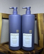 Kristin Ess The Purple Shampoo  Toning for Blonde Hair - Lot Of 2