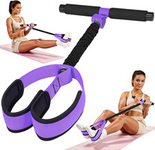 Upgraded Durable Pedal Resistance Band with Handle, Thickened Latex Tubes and So