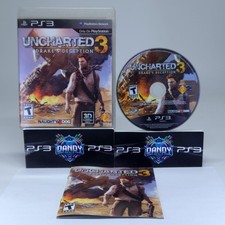 Uncharted 3: Drake's Deception PS3 CIB W/ Manual - PlayStation 3