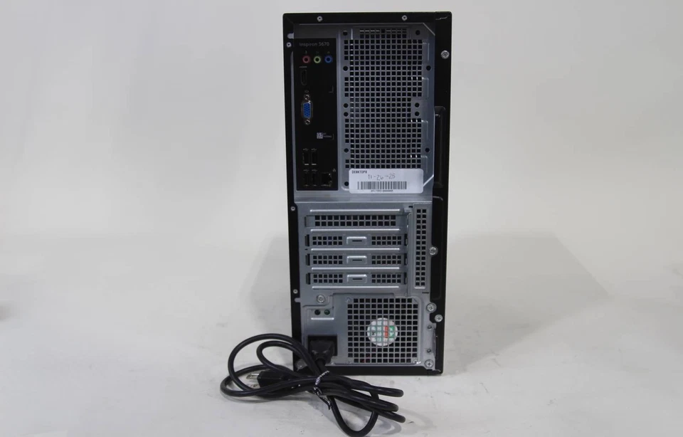 DELL INSPIRON 3670 | INTEL CORE I5-8400 2.80GHZ | 512GB | 12GB | SIN SISTEMA OPERATIVO Foto 2 de 4