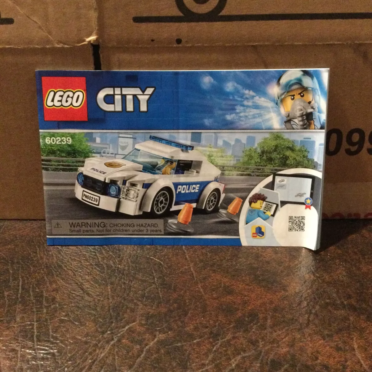 Lego police cheap car 60239 instructions