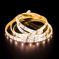 5M (500Cm) LED Streifen Band Leiste 12V Warm Weiß 3000K IP65 300Leds 60Led/M SMD