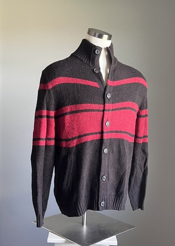 Gap Men's Retro Color Fleck Tweed Cotton Wool Blend Knit Sweater w/pockets - L - Picture 4 of 9