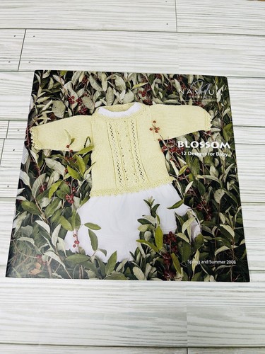Nashua Blossom Hand Knitting Patterns 12 Designs for Baby Spring & Summer 2008 - Picture 3 of 11