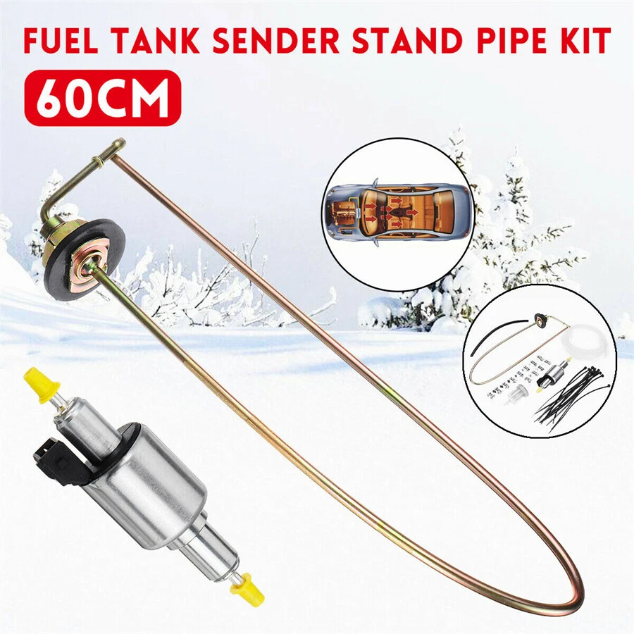 60CM Fuel Tank Sender Stand Pipe Kit For 12V 3-8KW Diesel Air Heater Thermostat - Image 2 of 4