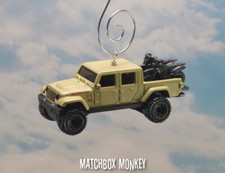 2020 Jeep Gladiator Truck SUV Custom Christmas Ornament 1/64 Adorno Pickup
