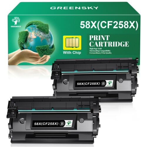 CF258X 58X High Yield Toner W/CHIP for HP Laserjet Pro M428dw M428fdn M404dn LOT - Picture 3 of 11