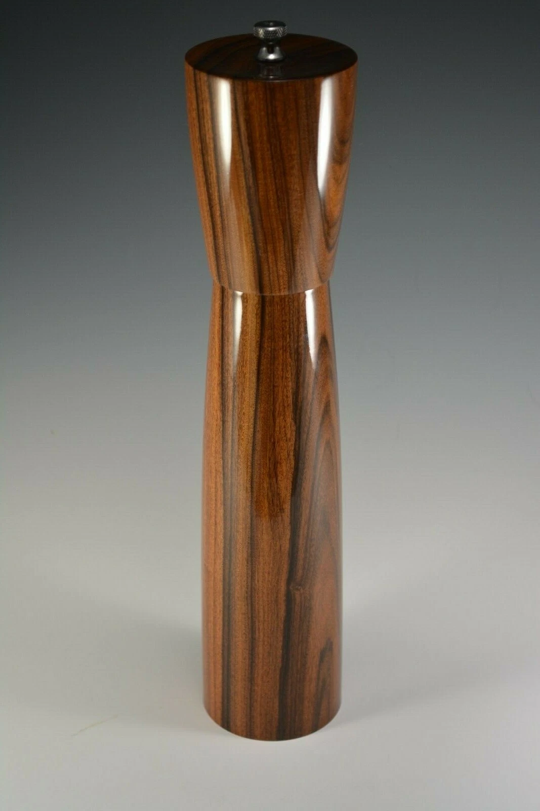 Stunning Handmade Bolivian Rosewood Salt, Pepper, or Spice Mill