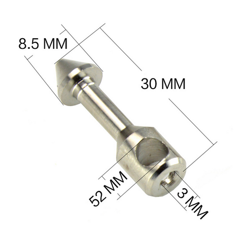 New 6pcs Stainless Steel Wishbone Inserts Speargun Band for 2mm Ropes Bands - Picture 3 of 5