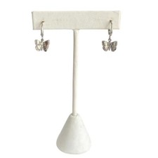 Mini Butterfly Huggie Hoop Earrings In Gold or Silver