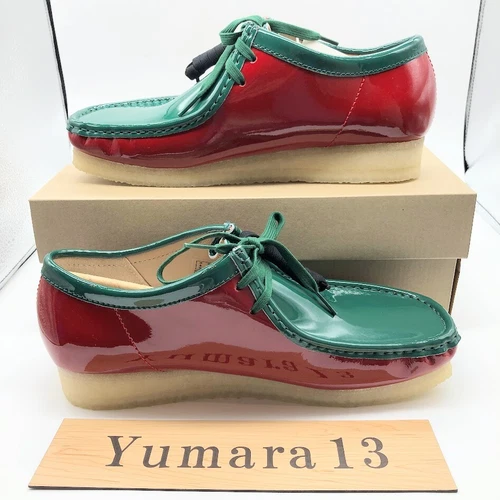 Supreme × Clarks patent leather wallabee Supreme × Clarks Patent Leather Wallabee Multicolor 26176853 UK 4