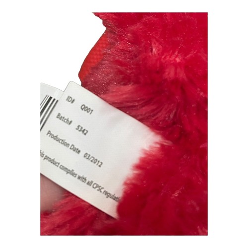 "Confezione 2012 Mates By Kellytoy zaino pappagallo rosso peluche 11" - Foto 8 di 8