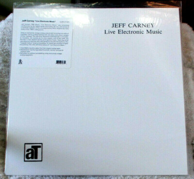 JEFF CARNEY - LIVE ELECTRONIC MUSIC STUDIO ANALOG EXP ELECTRONICS REMAST LION LP