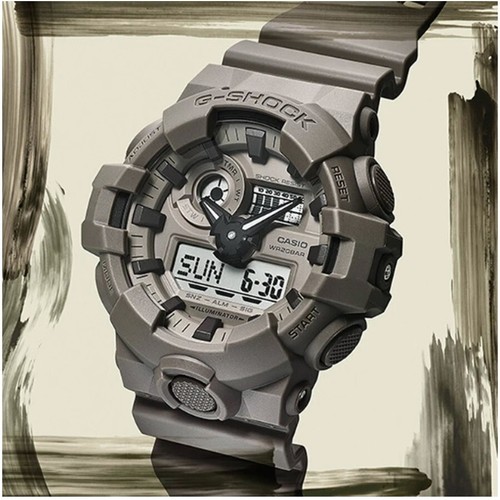 CASIO G-Shock GA-700NC-5A Natural Color Series Orologio Analogico Digitale - Imagen 2 de 2