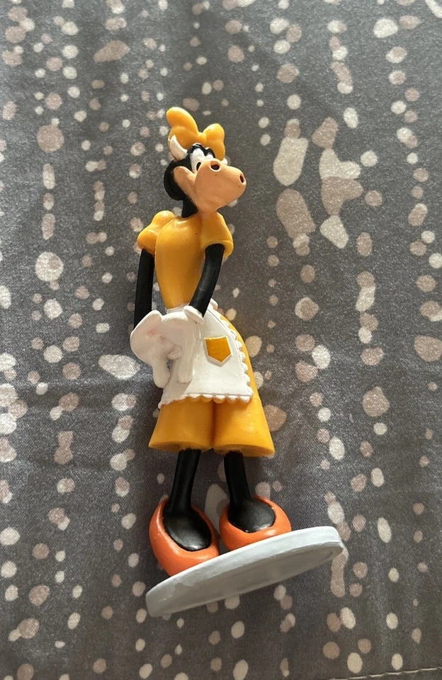 Фигурка Disney Mickey Mouse & Friends Clarabelle ПВХ фигурка украшение для торта корова - Изображение 2 из 3