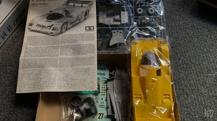 未組立⬛️Tamiya Porsche 962C 完成キット 1/24 PORSCHE 962C / TAMIYA 1/24 Prototype / Scale Model / Le Mans