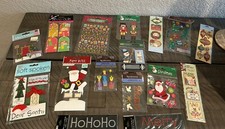 Christmas Scrapbooking Lot Dimensional Stickers Jolee's, ME,  More 16 Pkgs