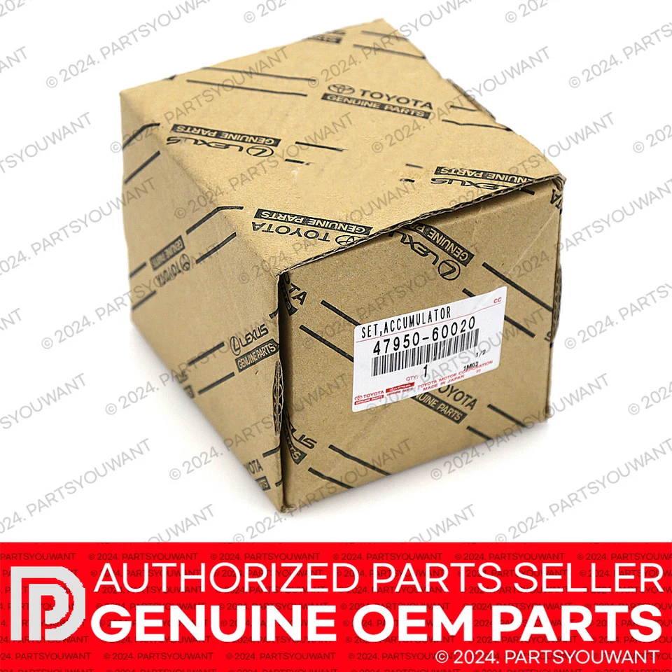 Acumulador de refuerzo de freno GENUINO Toyota 04-22 4Runner FJ Cruiser 47950-60020 Foto 2 de 4