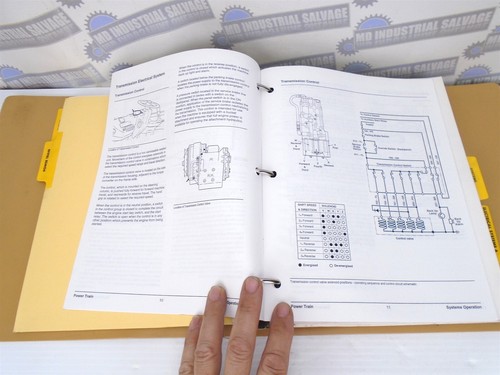 Caterpillar - TH103 Telehandler SERVICE MANUAL SENR1230 - 3PN - 1997 (Pre-Owned) - Picture 10 of 24