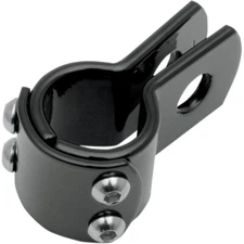 Drag Specialties Clamp Univ 3Pc 7/8" Blk | 77-6016B