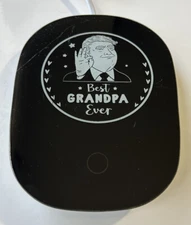 Trump Best Grandpa Ever Coffee Cup Warmer Automatic  Shut Off TESTED*