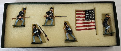 CIVIL WAR MARINES USMC - 5 - 54mm figs - Cheshire Volunteers - Custom made set - Picture 2 of 5