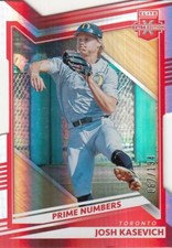 2022 Elite Extra Edition Parallel Prime Numbers C Red DC JOSH KASEVICH /194