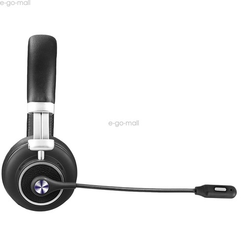 Bluetooth Headset Noise Cancelling Wireless Trucker Headphone with Mute Mic US - Picture 5 of 14