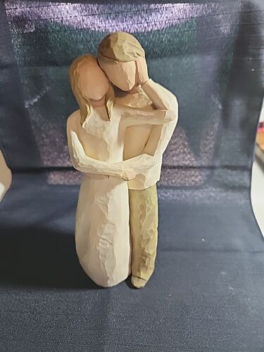 Willow Tree "Together " Couple 9” Figurine by Susan Lordi Demdaco 2000  - Afbeelding 1 van 2