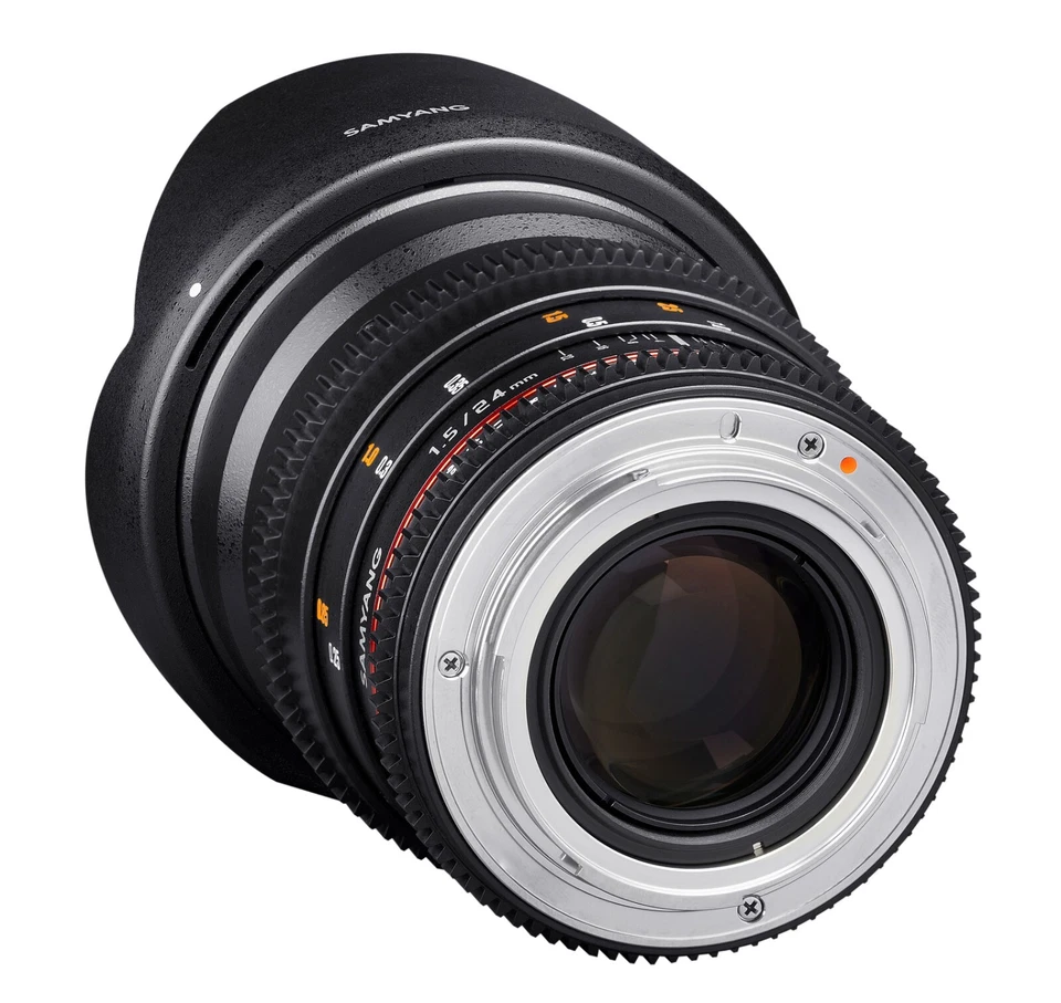 Samyang VDSLR 24mm T1.5 ED AS IF UMC Full Frame Cine Lens f/ Canon EF- SYDS24M-C - Изображение 3 из 4